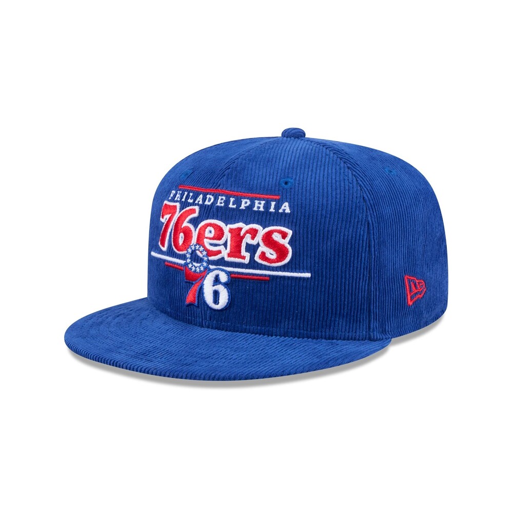 New Era Philadelphia 76ers Throwback Display 9FIFTY Snapback Hat - One Size
